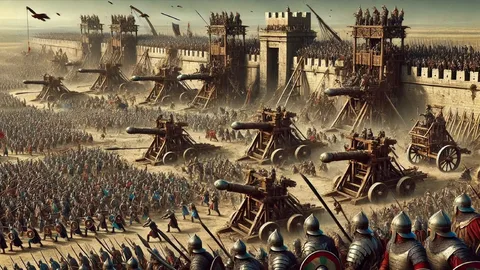 History of great wars and battles.